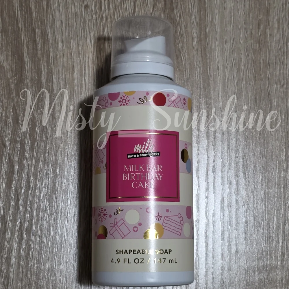 Milk Bar Bakery Birthday Cake Shapeable Soap by Bath Body Works NEW Rare